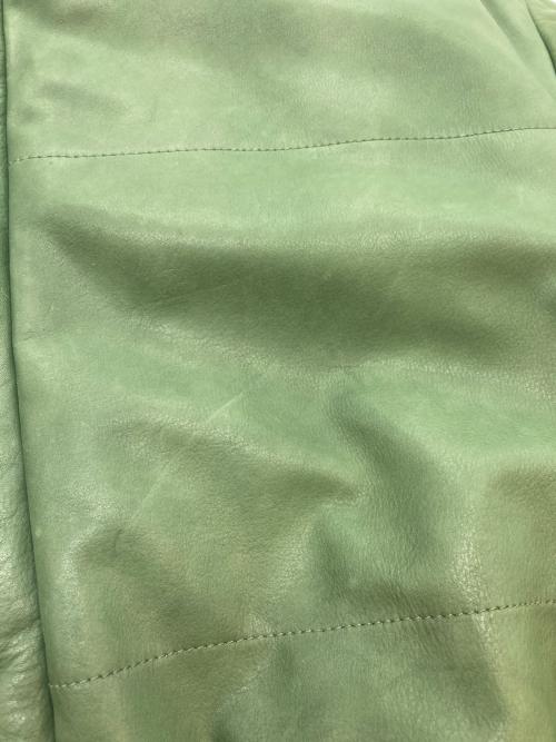 RUFFO（ルッフォ）RUFFO (ルッフォ) レザージャケット グリーン サイズ:Freeの古着・服飾アイテム