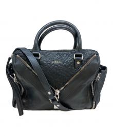 DIESEL（ディーゼル）の古着「LE ZIPPER 2WAYバッグ」｜ブラック