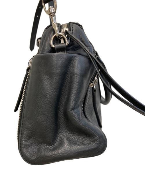 DIESEL（ディーゼル）DIESEL (ディーゼル) LE ZIPPER 2WAYバッグ ブラックの古着・服飾アイテム