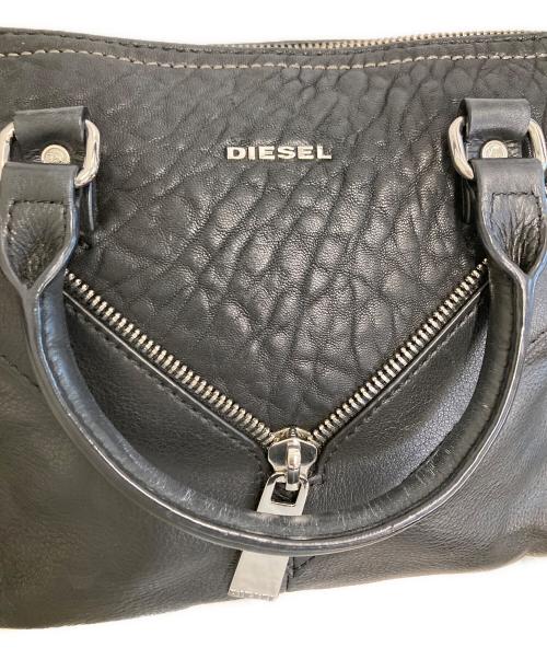 DIESEL（ディーゼル）DIESEL (ディーゼル) LE ZIPPER 2WAYバッグ ブラックの古着・服飾アイテム