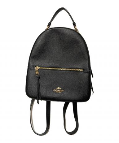 中古・古着通販】COACH (コーチ) レザーリュック ブラック｜ブランド