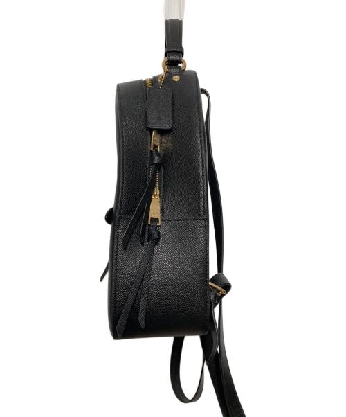 COACH（コーチ）COACH (コーチ) レザーリュック ブラックの古着・服飾アイテム