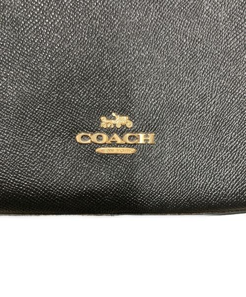 COACH（コーチ）COACH (コーチ) レザーリュック ブラックの古着・服飾アイテム