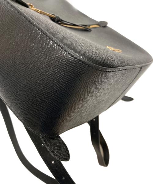 COACH（コーチ）COACH (コーチ) レザーリュック ブラックの古着・服飾アイテム