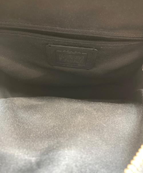COACH（コーチ）COACH (コーチ) レザーリュック ブラックの古着・服飾アイテム