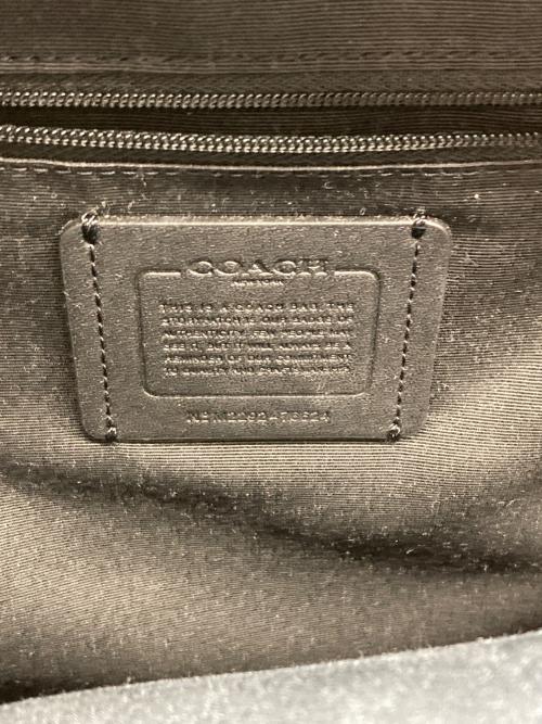 COACH（コーチ）COACH (コーチ) レザーリュック ブラックの古着・服飾アイテム