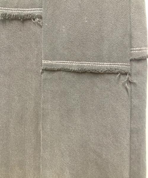 MALION VINTAGE（マリオンヴィンテージ）MALION VINTAGE (マリオンヴィンテージ) パッチワークフレアパンツ ブラック サイズ:25の古着・服飾アイテム