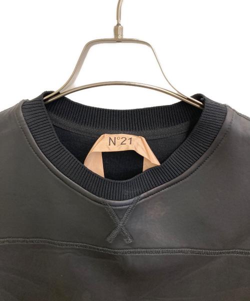 N°21（ヌメロヴェントゥーノ）N°21 (ヌメロヴェントゥーノ) ボンディングベスト ブラック サイズ:SIZE Freeの古着・服飾アイテム