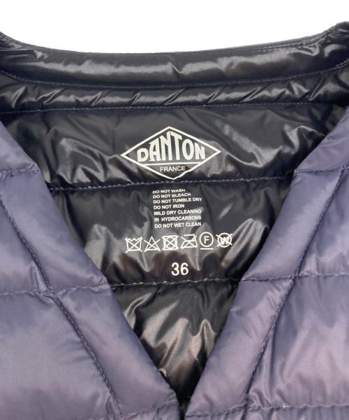 DANTON（ダントン）DANTON (ダントン) インナーダウンロングアウター ネイビー サイズ:SIZE S (36)の古着・服飾アイテム