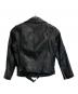 beautiful people (ビューティフルピープル) UNITED ARROWS (ユナイテッドアローズ) ラムレザージャケット ブラック サイズ:140：9000円