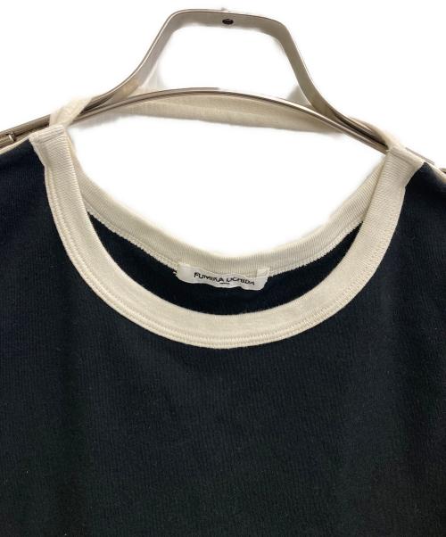 FUMIKA UCHIDA（フミカウチダ）FUMIKA UCHIDA (フミカウチダ) TRIMMED APRON TEE ブラック サイズ:SIZE Mの古着・服飾アイテム