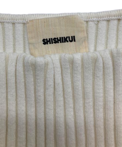 SHISHIKUI（シシクイ）SHISHIKUI (シシクイ) キャミソールニット ホワイト サイズ:SIZE Freeの古着・服飾アイテム