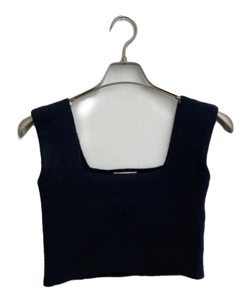 SHISHIKUI（シシクイ）SHISHIKUI (シシクイ) リブトップ ブラック サイズ:SIZE Freeの古着・服飾アイテム