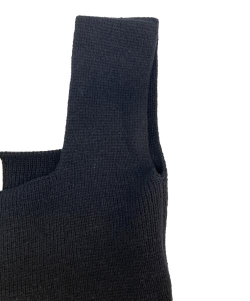 SHISHIKUI（シシクイ）SHISHIKUI (シシクイ) リブトップ ブラック サイズ:SIZE Freeの古着・服飾アイテム