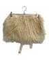 Mediam（ミディアム）の古着「Craft Fur Bag」｜アイボリー