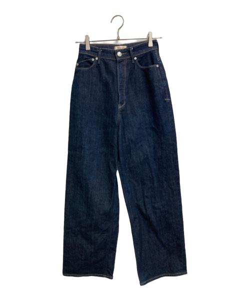 YANUK（ヤヌーク）YANUK (ヤヌーク) ストレートデニムパンツ インディゴ サイズ:SIZE 24の古着・服飾アイテム