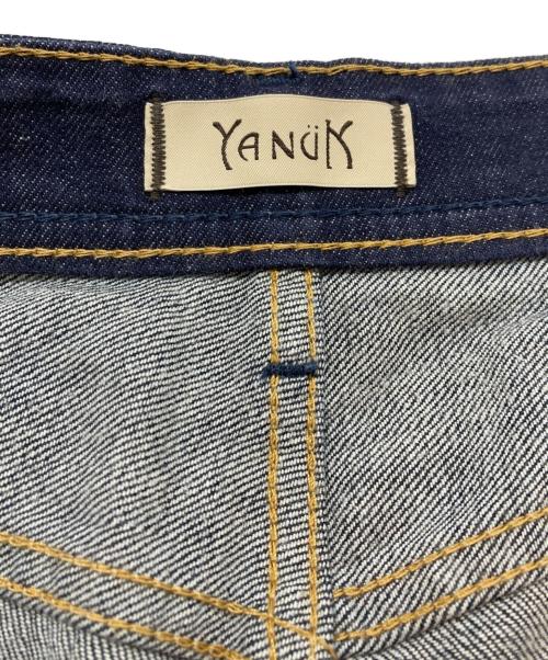 YANUK（ヤヌーク）YANUK (ヤヌーク) ストレートデニムパンツ インディゴ サイズ:SIZE 24の古着・服飾アイテム