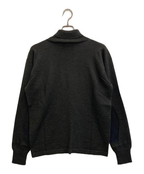 GUCCI（グッチ）GUCCI (グッチ) アルパカエルボーパッチニット グレー サイズ:SIZE XLの古着・服飾アイテム