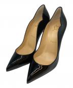 Christian Louboutinクリスチャン・ルブタン）の古着「HOT CHICK 100 PATENT」｜ブラック