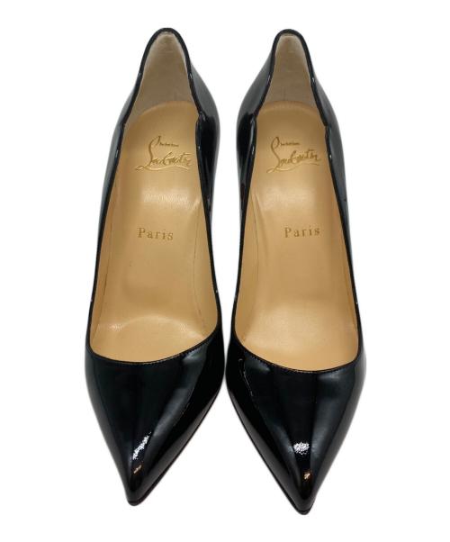 Christian Louboutin（クリスチャン・ルブタン）Christian Louboutin (クリスチャン・ルブタン) HOT CHICK 100 PATENT ブラック サイズ:SIZE 37の古着・服飾アイテム