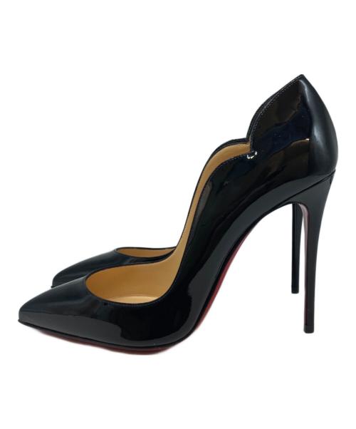 Christian Louboutin（クリスチャン・ルブタン）Christian Louboutin (クリスチャン・ルブタン) HOT CHICK 100 PATENT ブラック サイズ:SIZE 37の古着・服飾アイテム