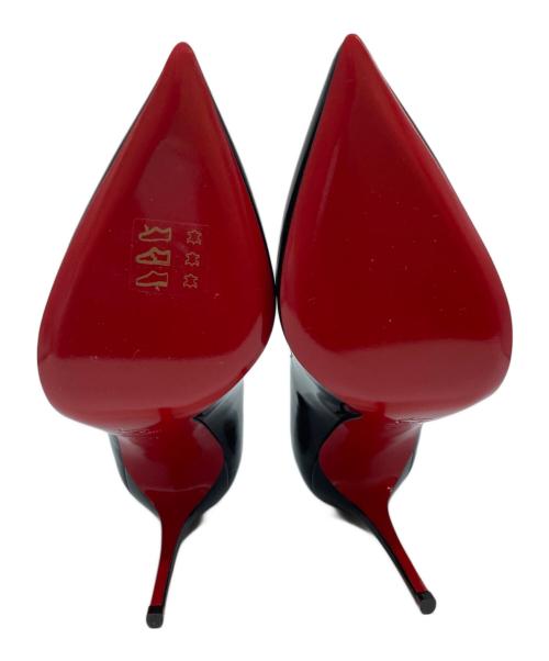 Christian Louboutin（クリスチャン・ルブタン）Christian Louboutin (クリスチャン・ルブタン) HOT CHICK 100 PATENT ブラック サイズ:SIZE 37の古着・服飾アイテム