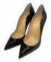 Christian Louboutin（クリスチャン・ルブタン）の古着「HOT CHICK 100 PATENT」｜ブラック
