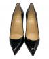 Christian Louboutin (クリスチャン・ルブタン) HOT CHICK 100 PATENT ブラック サイズ:SIZE 37：20000円