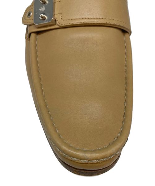 HERMES（エルメス）HERMES (エルメス) ローファー ベージュ サイズ:SIZE 41の古着・服飾アイテム