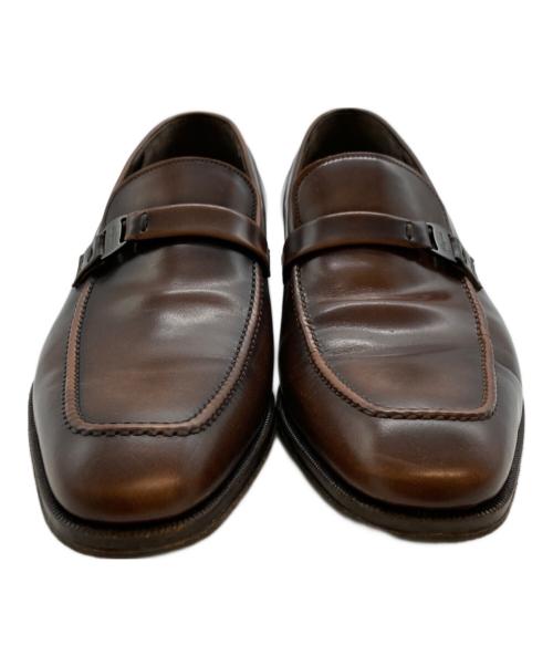 Salvatore Ferragamo（サルヴァトーレ フェラガモ）Salvatore Ferragamo (サルヴァトーレ フェラガモ) ローファー ブラウン サイズ:7 1/2の古着・服飾アイテム