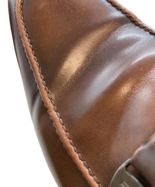 Salvatore Ferragamo（サルヴァトーレ フェラガモ）Salvatore Ferragamo (サルヴァトーレ フェラガモ) ローファー ブラウン サイズ:7 1/2の古着・服飾アイテム
