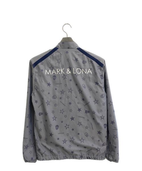 MARK&LONA（マークアンドロナ）MARK&LONA (マークアンドロナ) Cosmikull Zip Jk スタースカル ジップアップ スタンドジャケット グレー サイズ:SIZE Mの古着・服飾アイテム
