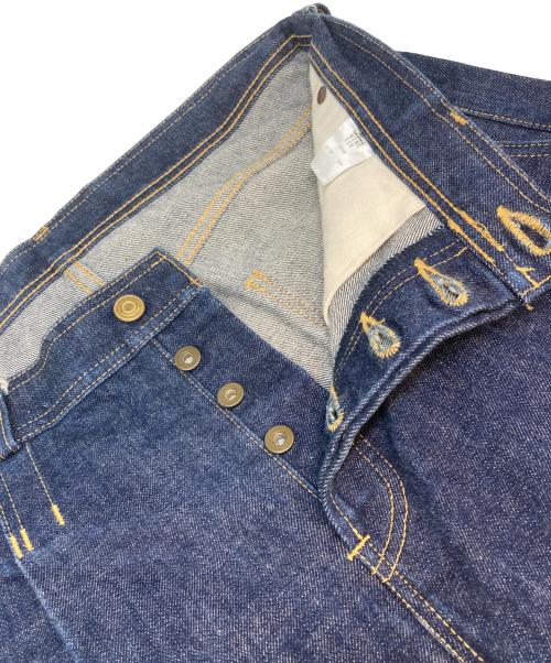 RICE NINE TEN（ライスナインテン）RICE NINE TEN (ライスナインテン) ワイドデニムパンツ ブルー サイズ:SIZE Mの古着・服飾アイテム