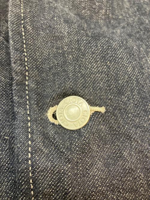 Graphpaper（グラフペーパー）Graphpaper (グラフペーパー) CIOTA (シオタ) Suvin Cotton Denim Jacket インディゴ サイズ:SIZE Sの古着・服飾アイテム