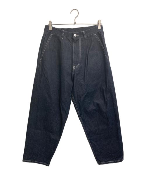 Graphpaper（グラフペーパー）Graphpaper (グラフペーパー) Selvage Denim Two Tuck Tapered Pants インディゴ サイズ:SIZE 1の古着・服飾アイテム