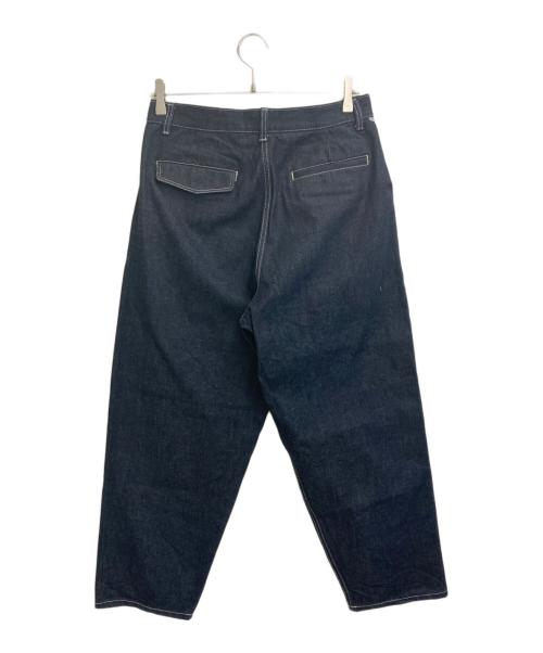 Graphpaper（グラフペーパー）Graphpaper (グラフペーパー) Selvage Denim Two Tuck Tapered Pants インディゴ サイズ:SIZE 1の古着・服飾アイテム