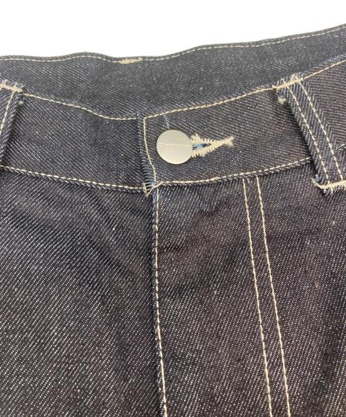 Graphpaper（グラフペーパー）Graphpaper (グラフペーパー) Selvage Denim Two Tuck Tapered Pants インディゴ サイズ:SIZE 1の古着・服飾アイテム