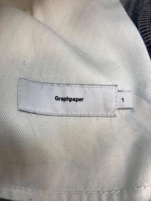 Graphpaper（グラフペーパー）Graphpaper (グラフペーパー) Selvage Denim Two Tuck Tapered Pants インディゴ サイズ:SIZE 1の古着・服飾アイテム