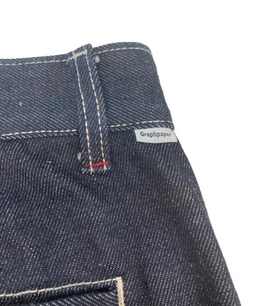 Graphpaper（グラフペーパー）Graphpaper (グラフペーパー) Selvage Denim Two Tuck Tapered Pants インディゴ サイズ:SIZE 1の古着・服飾アイテム