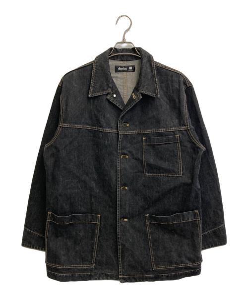 im product（アイムプロダクト）im product (アイムプロダクト) デニムジャケット ブラック サイズ:SIZE Mの古着・服飾アイテム
