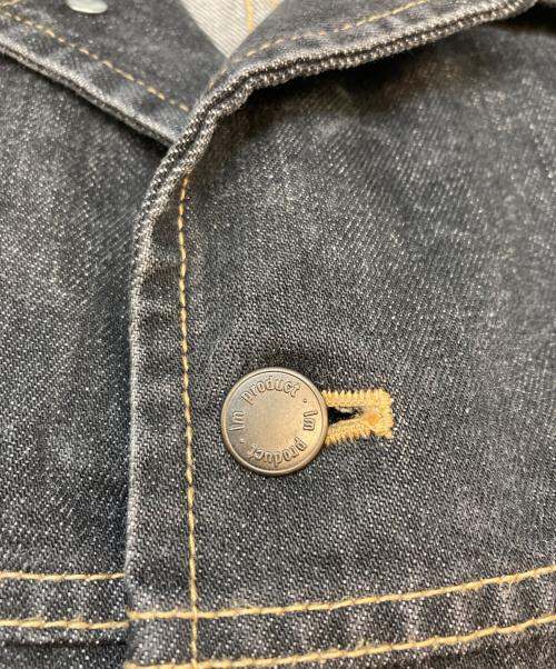 im product（アイムプロダクト）im product (アイムプロダクト) デニムジャケット ブラック サイズ:SIZE Mの古着・服飾アイテム