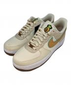 NIKEナイキ）の古着「AIR FORCE 1 07 PREMIUM "PINEAPPLE"COCONUT MILK/METALLIC GOLD」｜ベージュ