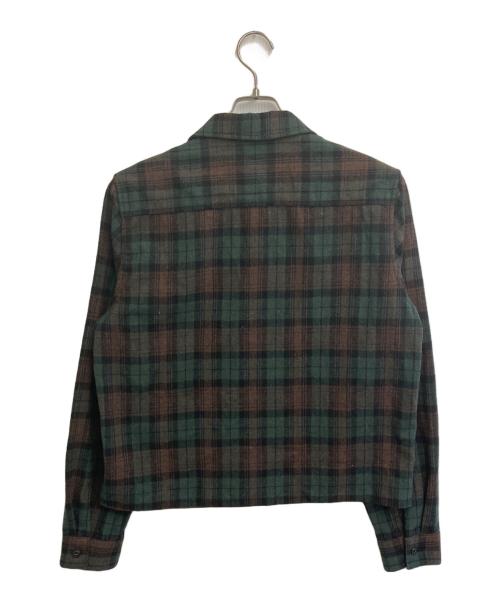 FIVE BROTHER（ファイブブラザー）FIVE BROTHER (ファイブブラザー) ネルシャツ グリーン サイズ:SIZE Sの古着・服飾アイテム