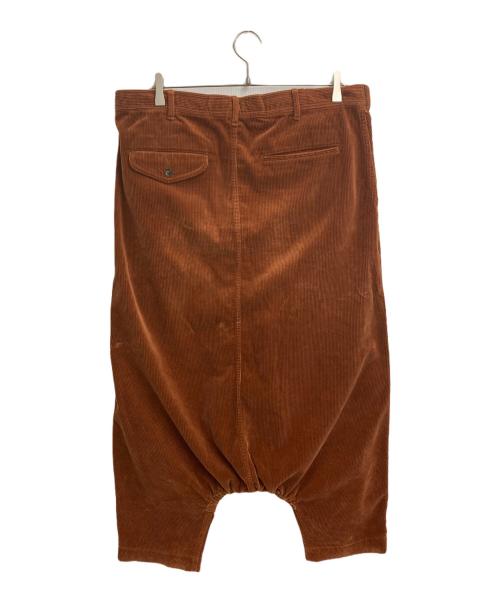COMME des GARCONS HOMME PLUS（コムデギャルソンオムプリュス）COMME des GARCONS HOMME PLUS (コムデギャルソンオムプリュス) コーデュロイサルエルパンツ ブラウン サイズ:SIZE Lの古着・服飾アイテム