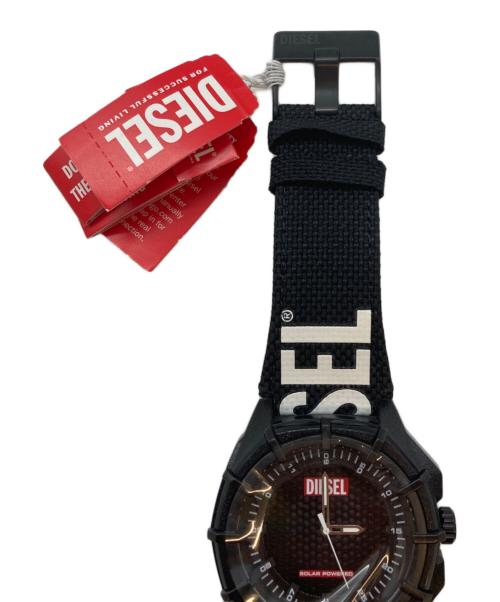 DIESEL（ディーゼル）DIESEL (ディーゼル) リストウォッチ ブラックの古着・服飾アイテム
