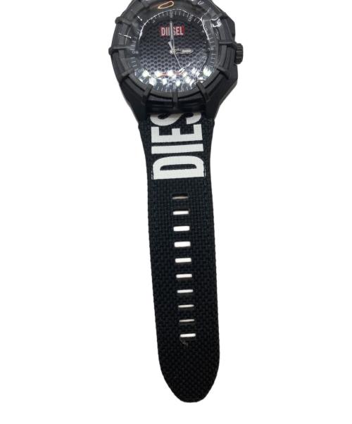 DIESEL（ディーゼル）DIESEL (ディーゼル) リストウォッチ ブラックの古着・服飾アイテム