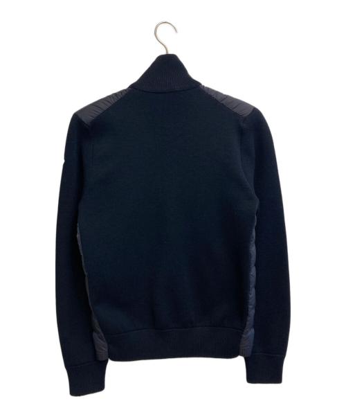 MONCLER（モンクレール）MONCLER (モンクレール) TRICOT CARDIGAN ニット切替ダウンジャケット ネイビー サイズ:SIZE Sの古着・服飾アイテム
