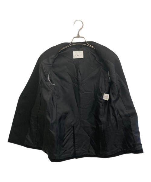 ANAYI（アナイ）ANAYI (アナイ) ドライツイルピークドジャケット ブラック サイズ:SIZE S (36)の古着・服飾アイテム