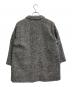 MACPHEE (マカフィー) ブロークンツイード オーバーサイズドコート グレー サイズ:SIZE S (36)：16000円