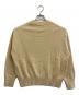 AMI Alexandre Mattiussi (アミアレクサンドルマテュッシ) ハート刺繍クルーネックニットセーター ベージュ サイズ:SIZE S：18000円